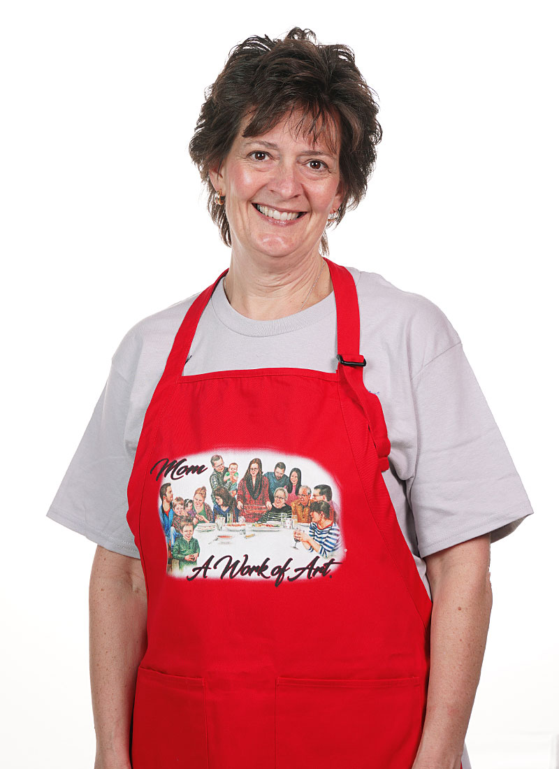 Family Meal Apron - Mom is Art